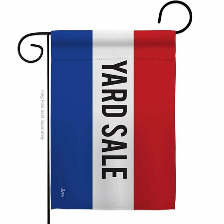 GUARDERIA Yard Sale Novelty Merchant 13 x 18.5 in. Dbl-Sided Horizontal Garden Flags for House  Banner Gift GU4079947